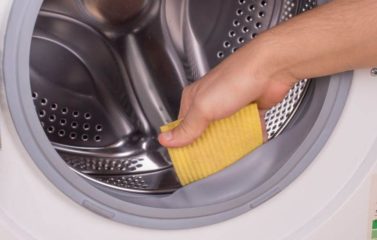 чистим стиральную машину